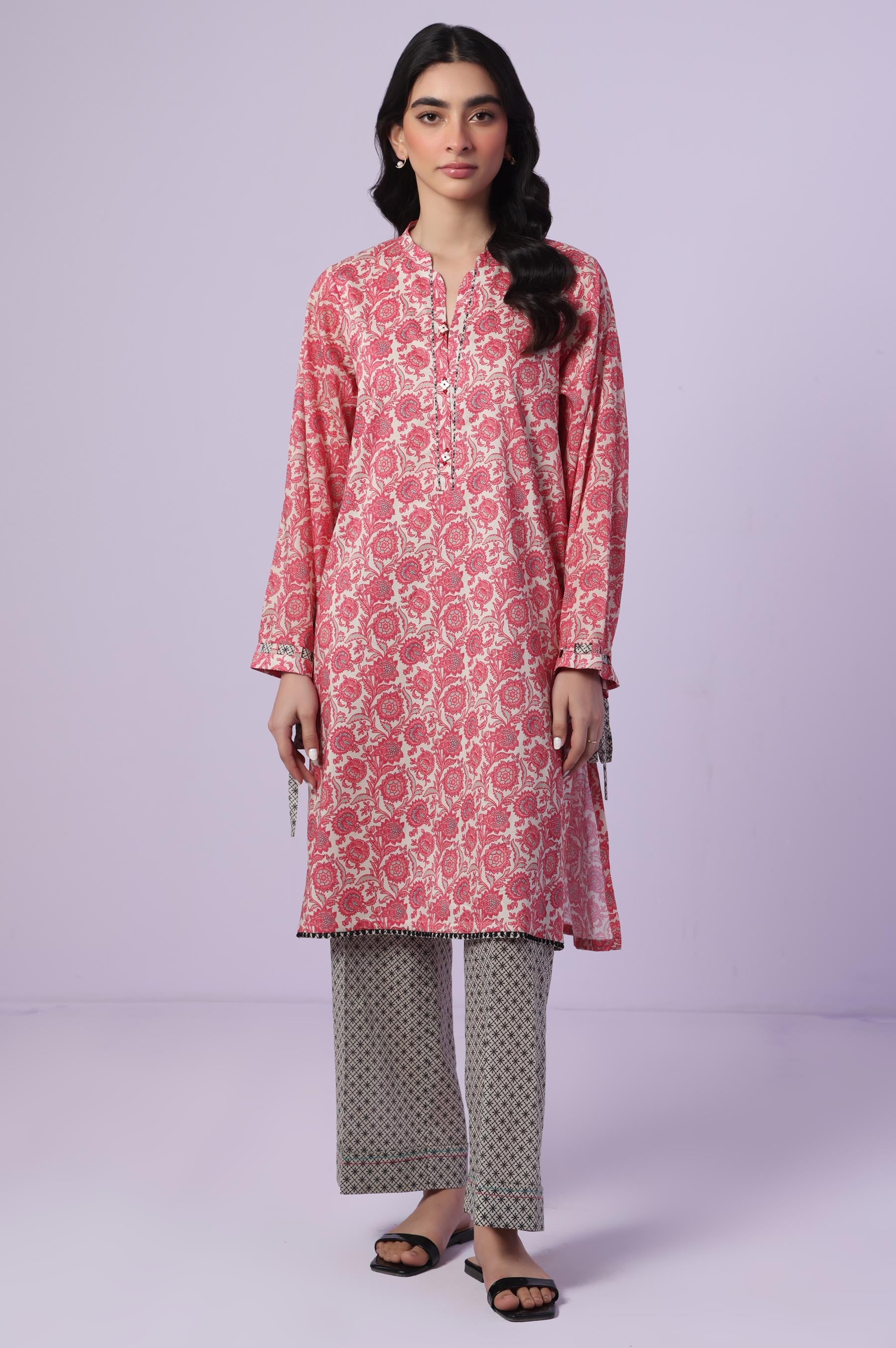 Stitched 2 Piece Printed Lawn Suit
